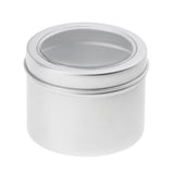 Maxbell Home Office Supply 6 Pieces Aluminum Round Can Cream Gel Jars Storage Containers With Screw Lid 60x46mm - Aladdin Shoppers