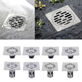 Maxbell Home Stainless Steel Floor Drain Strainer Cover Bathroom A Flap Seal - Aladdin Shoppers