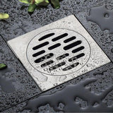 Maxbell Home Stainless Steel Floor Drain Strainer Cover Bathroom A Flap Seal - Aladdin Shoppers