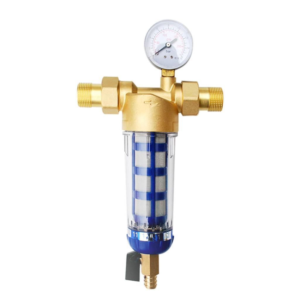 Maxbell Home Water Pre-Filter System Spin Down Sediment Water Filter 0.5inch - Aladdin Shoppers