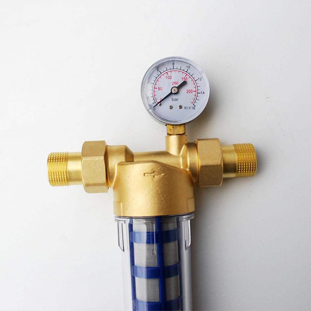 Maxbell Home Water Pre-Filter System Spin Down Sediment Water Filter 0.5inch - Aladdin Shoppers