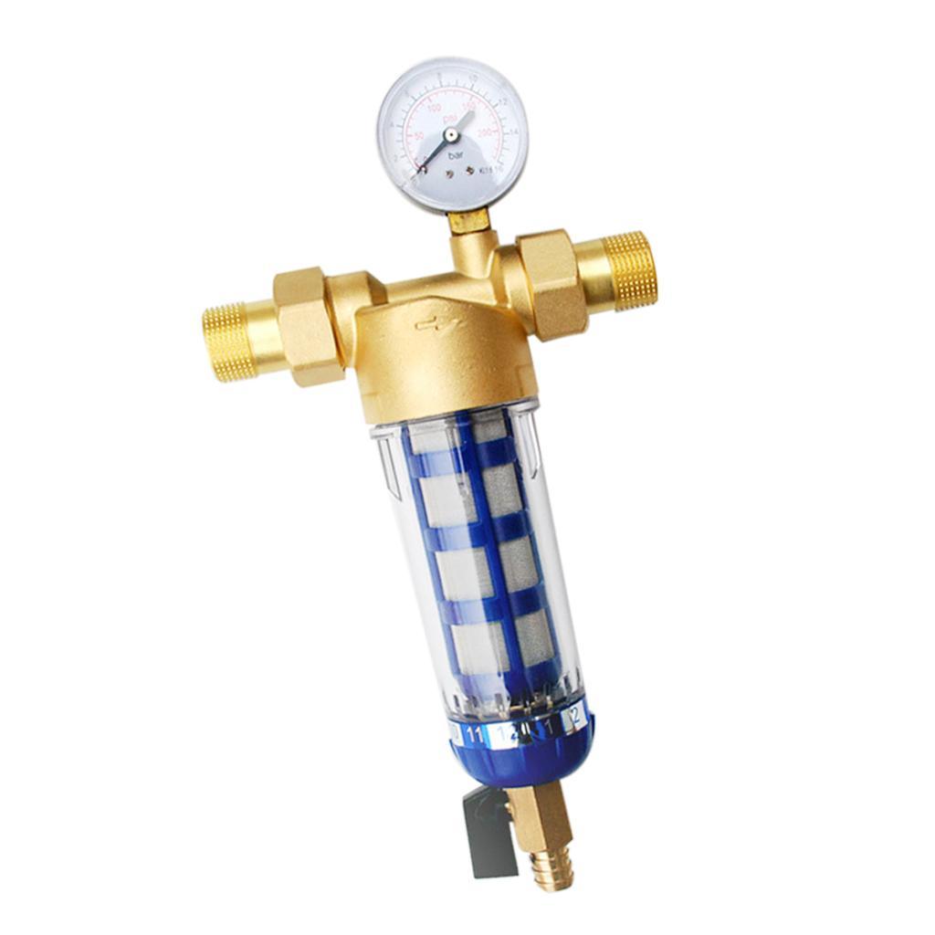 Maxbell Home Water Pre-Filter System Spin Down Sediment Water Filter 0.5inch - Aladdin Shoppers
