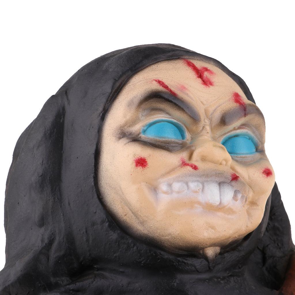 Maxbell Horrible Zombie Doll Bloodsucking Wizard Doll Halloween Party Decoration - Aladdin Shoppers