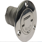 Maxbell Hose Deck Fill Filler Keyless Cap for WATER 38mm Boat Filler 316 Stainless - Aladdin Shoppers