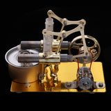 Maxbell Hot Air Stirling Engine Motor Model (2-Cylinder), Electricity Power Generator Model, Hot Steam Education Model Toy Kit - Aladdin Shoppers