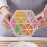 Maxbell Household Ice Cube Tray Mold with Removable Lid Ice Storage Box Pink - Aladdin Shoppers