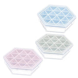 Maxbell Household Ice Cube Tray Mold with Removable Lid Ice Storage Box Pink - Aladdin Shoppers