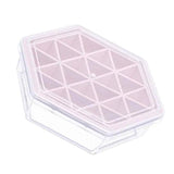 Maxbell Household Ice Cube Tray Mold with Removable Lid Ice Storage Box Pink - Aladdin Shoppers