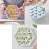 Maxbell Household Ice Cube Tray Mold with Removable Lid Ice Storage Box Pink - Aladdin Shoppers