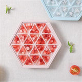 Maxbell Household Ice Cube Tray Mold with Removable Lid Ice Storage Box Pink - Aladdin Shoppers
