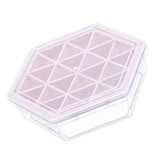 Maxbell Household Ice Cube Tray Mold with Removable Lid Ice Storage Box Pink - Aladdin Shoppers