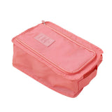 Maxbell Household Travel Outdoor Portable Shoes Storage Organizer Bag Box Red - Aladdin Shoppers
