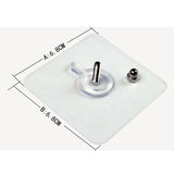 Maxbell Household Wall Mount Self Adhesive Sticky Nail Screw Bathroom Kitchen 14mm - Aladdin Shoppers