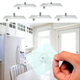 Maxbell Household Wall Mount Self Adhesive Sticky Nail Screw Bathroom Kitchen 4mm - Aladdin Shoppers