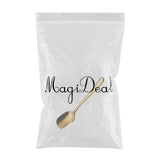 Maxbell Ice Cream Spoon Coffee Spoon Stainless Steel Mixing Scoop Flatware Gold - Aladdin Shoppers