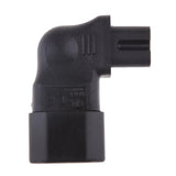 Maxbell IEC 320 C14 Male to C7 Female Power Converter Adapter Angled Plug - Aladdin Shoppers