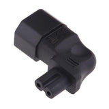 Maxbell IEC 320 C14 Male to C7 Female Power Converter Adapter Angled Plug - Aladdin Shoppers