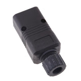 Maxbell IEC 320 C20 16A 250V AC Plug,C20 Male DIY Rewirable Plug,C20 Screw Lock - Aladdin Shoppers
