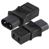 Maxbell IEC 320 C8 Male to IEC 320 C9 2 Pin Female AC Adapter 6A /250V - Aladdin Shoppers