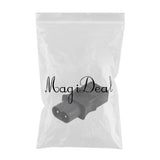 Maxbell IEC 320 C8 Male to IEC 320 C9 2 Pin Female AC Adapter 6A /250V - Aladdin Shoppers