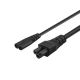 Maxbell IEC320-C14 TO C7+C5 Outlet Power Adapter Cord 1-to-2 3-pin PDU/UPS 350mm - Aladdin Shoppers
