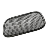 Maxbell Imitation bamboo woven melamine tableware Oval Food Bread Basket Black - Aladdin Shoppers