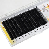 Maxbell Individual Eyelash Extensions D Curl 0.05mm Black Volume Individual False Eye Lashes Extensions 12mm Tray Salon Perfect Use - Aladdin Shoppers