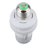 Maxbell Infrared Sensor Adjustable E27 Plug Base LED Switch 8M(max) for Corridors - Aladdin Shoppers