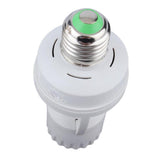 Maxbell Infrared Sensor Adjustable E27 Plug Base LED Switch 8M(max) for Corridors - Aladdin Shoppers