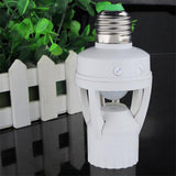Maxbell Infrared Sensor Adjustable E27 Plug Base LED Switch 8M(max) for Corridors - Aladdin Shoppers