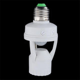 Maxbell Infrared Sensor Adjustable E27 Plug Base LED Switch 8M(max) for Corridors - Aladdin Shoppers