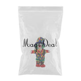 Maxbell Interesting Harlequin Smiling Clown Doll Standing Porcelain Doll Home Decor - Aladdin Shoppers