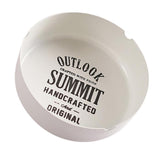 Maxbell Iron Cigarette Ashtray Smoker Cigar Ash Container Bar Supplies White 12cm - Aladdin Shoppers