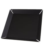 Maxbell Iron Fruits Cosmetic Jewelry Towel Coffee Tea Serving Tray Black Square L - Aladdin Shoppers