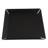 Maxbell Iron Fruits Cosmetic Jewelry Towel Coffee Tea Serving Tray Black Square L - Aladdin Shoppers