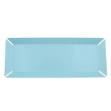 Maxbell Iron Fruits Cosmetic Jewelry Towel Coffee Tea Serving Tray Blue Rectangle - Aladdin Shoppers