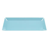 Maxbell Iron Fruits Cosmetic Jewelry Towel Coffee Tea Serving Tray Blue Rectangle - Aladdin Shoppers