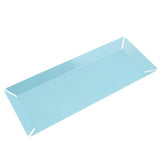 Maxbell Iron Fruits Cosmetic Jewelry Towel Coffee Tea Serving Tray Blue Rectangle - Aladdin Shoppers