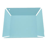 Maxbell Iron Fruits Cosmetic Jewelry Towel Coffee Tea Serving Tray Blue Square S - Aladdin Shoppers