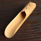 Maxbell Japanese Bamboo Tea Spoon Tea Utensils Tea Tools Roll Lotus Leaf - Aladdin Shoppers