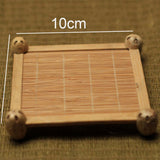 Maxbell Japanese Handmade Insulation Mat Tea Cup Coaster Bowl Holder Bamboo #L - Aladdin Shoppers