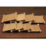 Maxbell Japanese Handmade Insulation Mat Tea Cup Coaster Bowl Holder Bamboo #L - Aladdin Shoppers