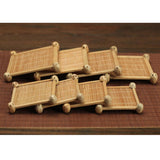 Maxbell Japanese Handmade Insulation Mat Tea Cup Coaster Bowl Holder Bamboo #S - Aladdin Shoppers
