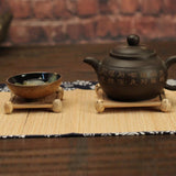 Maxbell Japanese Handmade Insulation Mat Tea Cup Coaster Bowl Holder Bamboo #S - Aladdin Shoppers