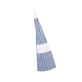Maxbell Japanese Navy Style Cotton and Linen Stripe Apron Kitchen Bib Blue Stripe - Aladdin Shoppers