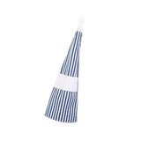 Maxbell Japanese Navy Style Cotton and Linen Stripe Apron Kitchen Bib Blue Stripe - Aladdin Shoppers