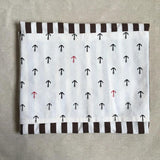 Maxbell Japanese Navy Style Cotton and Linen Stripe Apron Kitchen Bib Coffee Anchor - Aladdin Shoppers