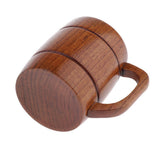 Maxbell Japanese Style Creative Wooden Cups For Cold and Hot Drinks Coffee Tea Wine - Aladdin Shoppers