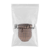 Maxbell Japanese Style Creative Wooden Tea Cups For Cold and Hot Drinks Coffee Tea - Aladdin Shoppers