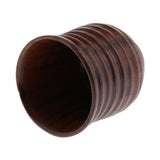 Maxbell Japanese Style Creative Wooden Tea Cups For Cold and Hot Drinks Coffee Tea - Aladdin Shoppers
